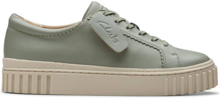Clarks Veterschoenen Mayhill Walk sneaker plateausneaker met modieuze loopzool