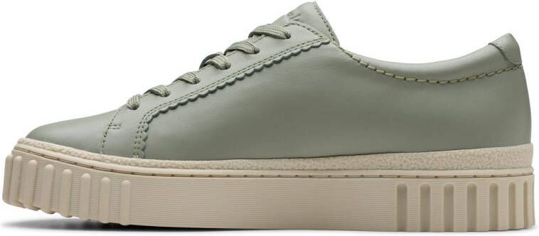Clarks Veterschoenen Mayhill Walk sneaker plateausneaker met modieuze loopzool