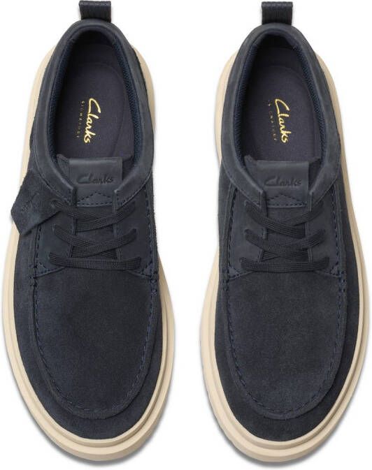 Clarks Veterschoenen Polden Moc veterschoen business schoen moccasin in casual look