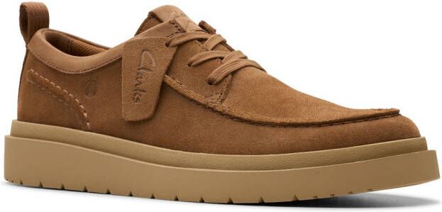 Clarks Veterschoenen Polden Moc veterschoen business schoen moccasin in casual look