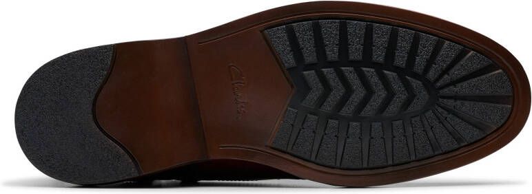 Clarks Winterlaarzen Aldwin pet Feest schoen enkellaars kostuum schoen met blokhak