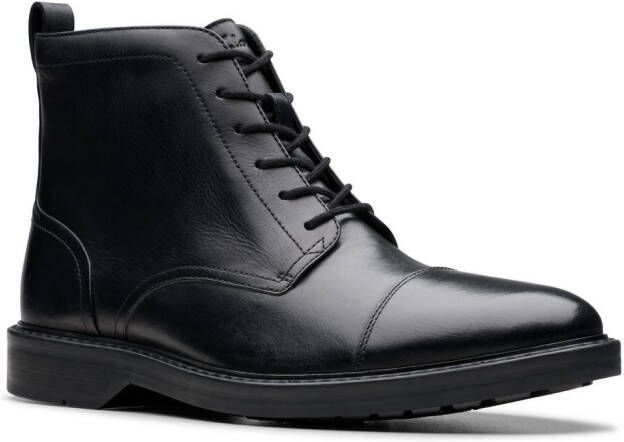 Clarks Winterlaarzen Aldwin pet Feest schoen enkellaars kostuum schoen met blokhak