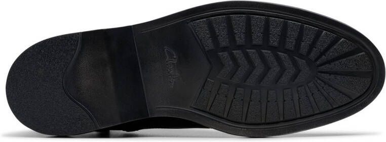 Clarks Winterlaarzen Aldwin pet Feest schoen enkellaars kostuum schoen met blokhak
