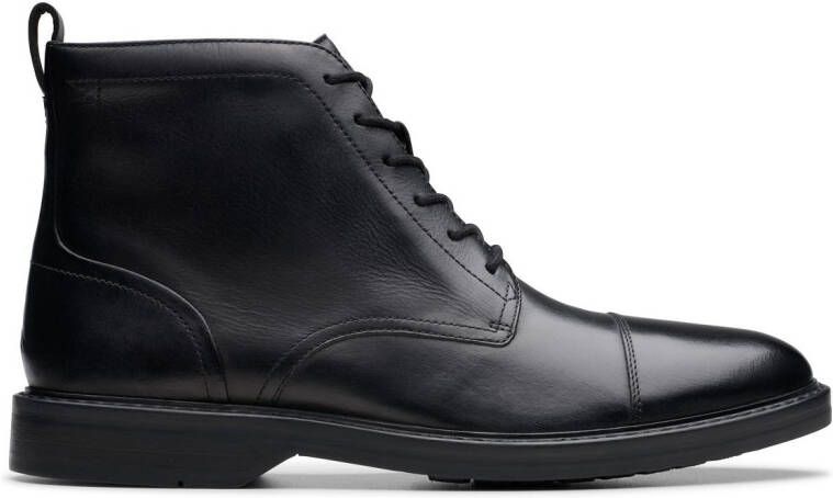 Clarks Winterlaarzen Aldwin pet Feest schoen enkellaars kostuum schoen met blokhak