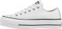 Converse Chuck Taylor All Star Lift Ox Lage sneakers Leren Sneaker Dames Wit - Thumbnail 26
