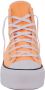 Converse Oranje Hoge Sneakers Taylor All Star Lift Hi Orange Dames - Thumbnail 8
