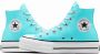 Converse Chuck Taylor All Star Lift Hoge sneakers Dames Blauw - Thumbnail 5