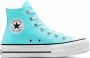 Converse Chuck Taylor All Star Lift Hoge sneakers Dames Blauw - Thumbnail 6