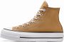 Converse Chuck Taylor All Star Lift Platform Hoge sneakers Dames Bruin - Thumbnail 8