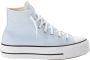 Converse Chuck Taylor All Stars Lift dames sneaker Licht blauw - Thumbnail 20