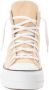 Converse Dames Hoge sneakers Chuck Taylor All Star Lift Hi Beige Textiel - Thumbnail 6