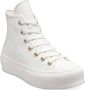 Converse Chuck Taylor All Star Lift Hoge sneakers Dames Wit - Thumbnail 9