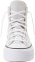 Converse Verhoogde Chuck Taylor All Star Sneakers Gray Dames - Thumbnail 9