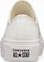 Converse Chuck Taylor All Star Lift Platform Mono Lage sneakers Dames Wit - Thumbnail 6
