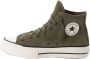 Converse Chuck Taylor All Star Lift Platform Chuck Taylor in groen formaten: 36.5 - Thumbnail 12