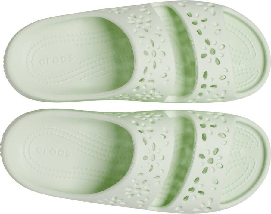 Crocs Badslippers Classic Floral Cut Out Sandal