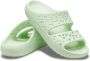 Crocs Dames Slipper Classic Floral Cut Out Sandaal Jade Tint GROEN - Thumbnail 7