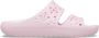 Crocs Badslippers Classic Floral Cut Out Sandal - Thumbnail 12