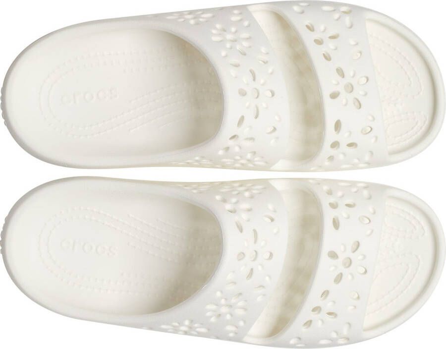 Crocs Badslippers Classic Floral Cut Out Sandal