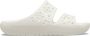 Crocs Badslippers Classic Floral Cut Out Sandal - Thumbnail 12