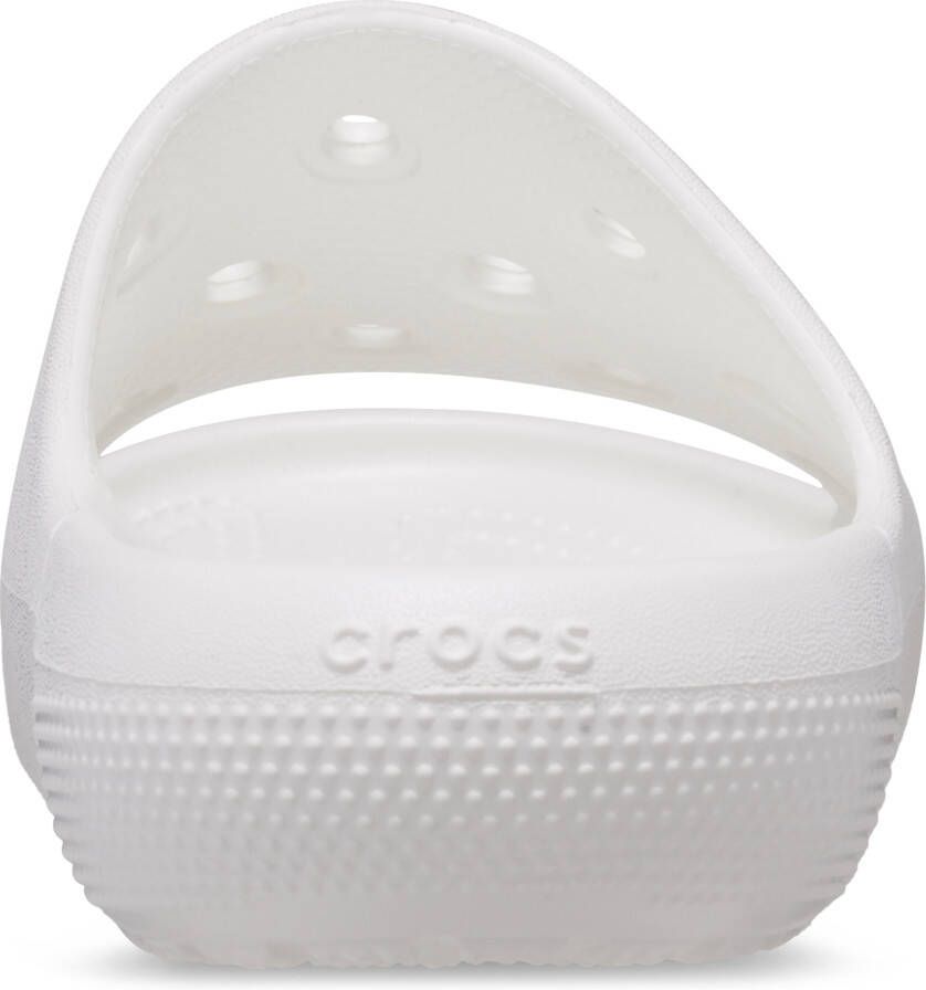 Crocs Badslippers Classic Slide V2 zomerschoen poolslides slippers met ventilatieopeningen g-breedte