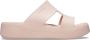 Crocs Badslippers Getaway Platform H-Strap zomerschoen slippers badschoen poolslides zachte binnenzool - Thumbnail 7