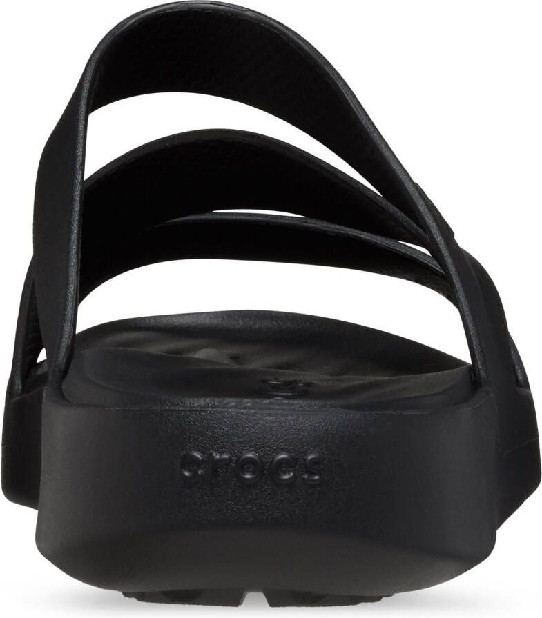 Crocs Badslippers Getaway Strappy zomerschoen badschoen zwembadglijbanen met modieuze bandjes