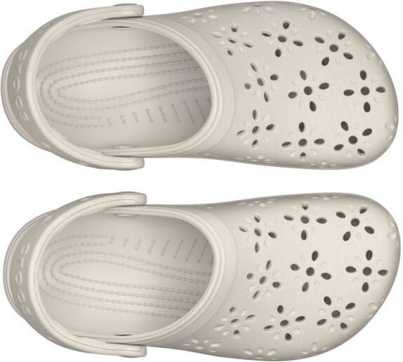 Crocs Clogs Classic Floral Cut Out Clog