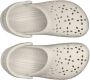 Crocs Classic Floral Cut Out Clog Sandalen beige wit - Thumbnail 8