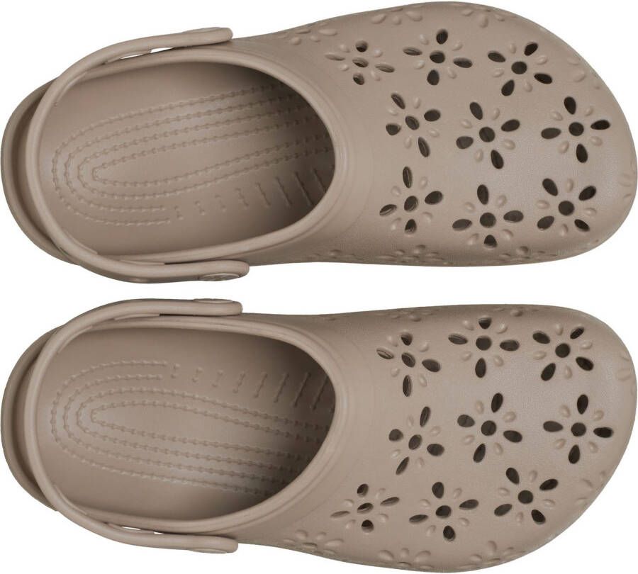 Crocs Clogs Classic Floral Cut Out Clog