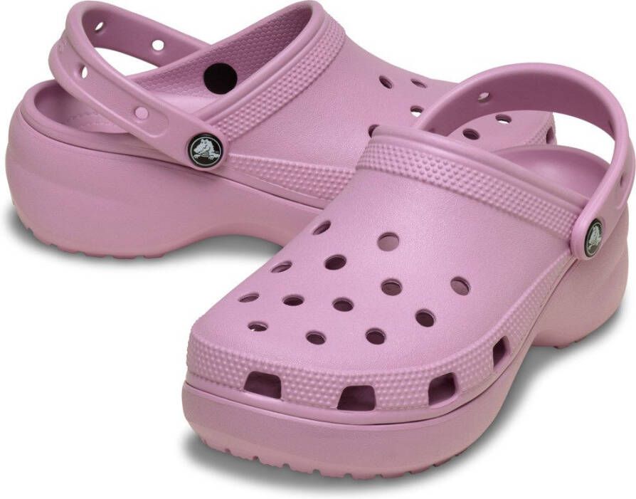 Crocs Clogs Classic Platform Clog W zomerschoen pantoffels pantoffel trendy plateauzool