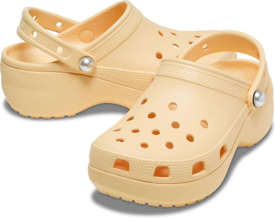 Crocs Clogs Classic Platform Pearl Clog