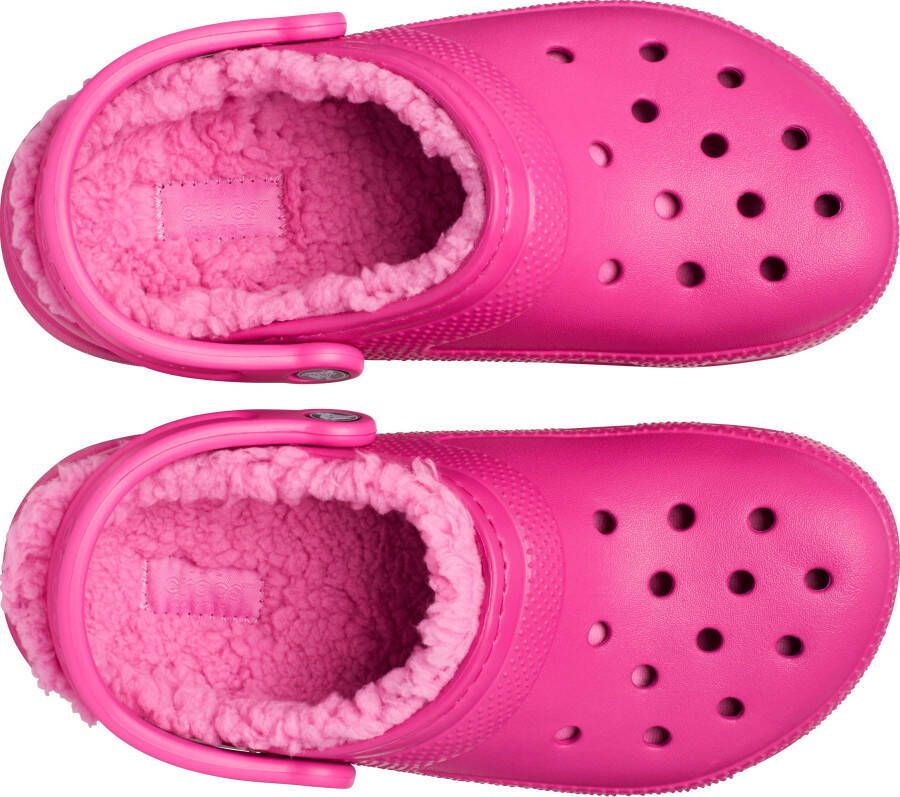 Crocs Pantoffels Classic Lined Clog met een warme voering Schoenen