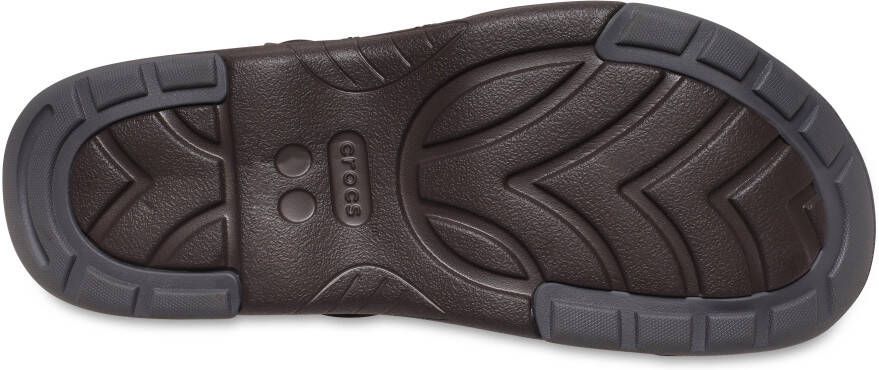 Crocs Sandalen Yukon Fisherman Lage schoen slipper trekking schoen met praktische klittenbandsluiting