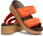 Crocs Sleehakmuiltjes Brooklyn Cork Buckle - Thumbnail 2