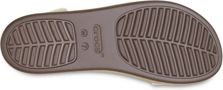 Crocs Sleehaksandaaltjes Brooklyn Cork Low Wedge