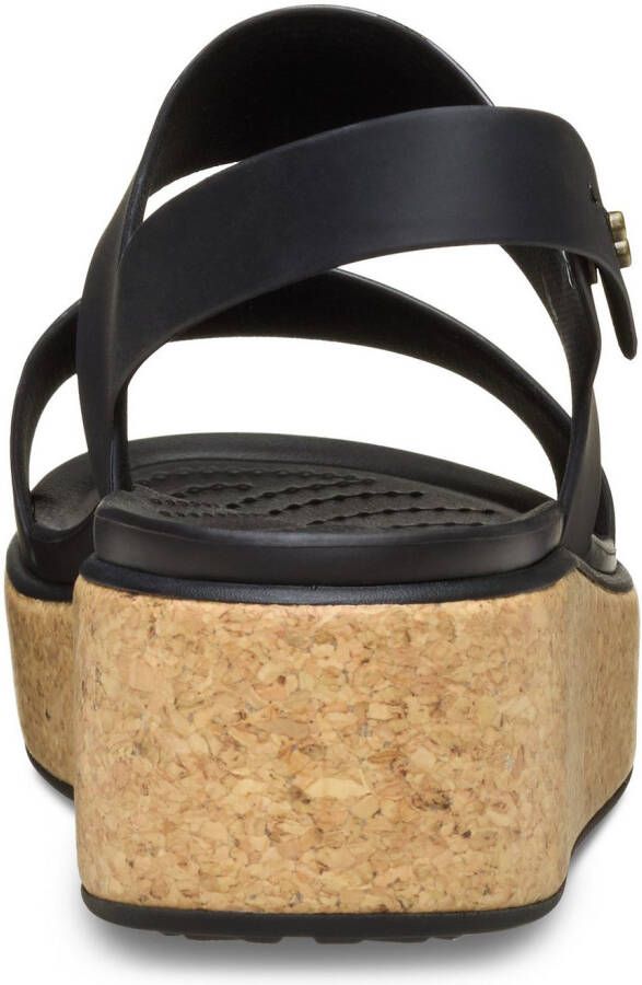 Crocs Sleehaksandaaltjes Brooklyn Cork Low Wedge
