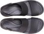 Crocs sandalen met riem brooklyn low wedge w Zwart-7 (37-38) - Thumbnail 6
