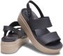 Crocs Sleehaksandaaltjes Brooklyn Low Wedge zomerschoen sandaal sleehak met modieuze plateauzool - Thumbnail 7