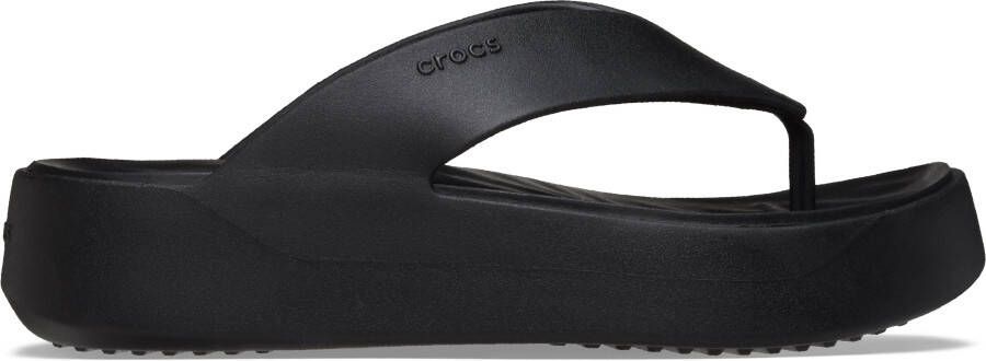 Crocs Teenslippers Getaway Platform Flip plateau zomerschoen pantoffels met modieuze plateauzool
