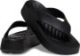 Crocs Gataway Platform Flip 209410-001 Vrouwen Zwart Slippers - Thumbnail 9