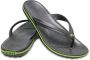 Crocs Sportieve Flip Sandaal met Logo Detail Gray Heren - Thumbnail 5
