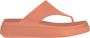Crocs Teenslippers Getaway Platform Flip plateau zomerschoen pantoffels met modieuze plateauzool - Thumbnail 9