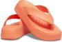 Crocs Teenslippers Getaway Platform Flip plateau zomerschoen pantoffels met modieuze plateauzool - Thumbnail 11