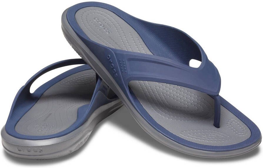 Crocs Teenslippers Swiftwater Wave Flip met zachte binnenzool