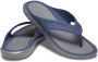 Crocs Swiftwater Wave Flip Men Donkerblauwe Slippers 41 42 Blauw - Thumbnail 6