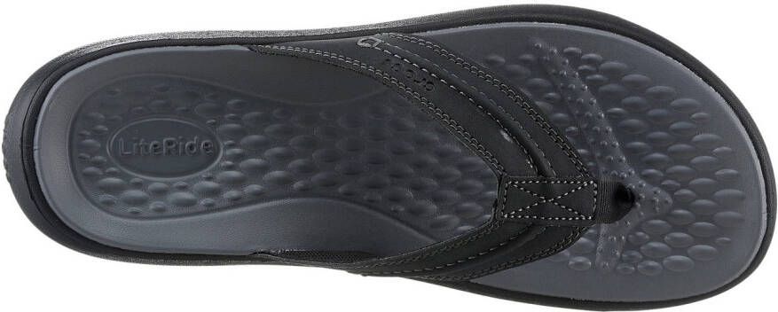 Crocs Teenslippers Yukon Vista II Flip sandaal zomerschoen met decoratieve stiksel