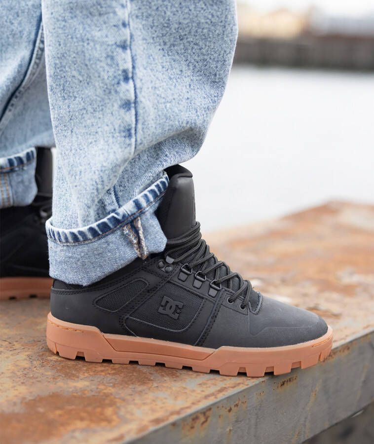 DC Shoes Sneakerboots PURE HIGH-TOP WR BOOT Winterschoenen winterlaarzen veterschoenen wintersneakers