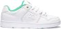 DC Shoes Leren Sneakers met Impact-A? Technologie White Heren - Thumbnail 5