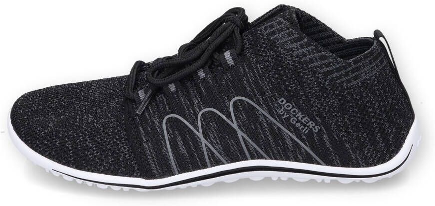 Dockers by Gerli Barefootschoenen sneaker veterschoen met verwisselbare binnenzool